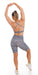 Carra Lee Collective Bike Shorts Midnight Leopard Eco Biker Shorts with Pockets
