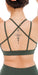 Carra Lee Collective Bra Forest Body Luxe Diamond Back Bra