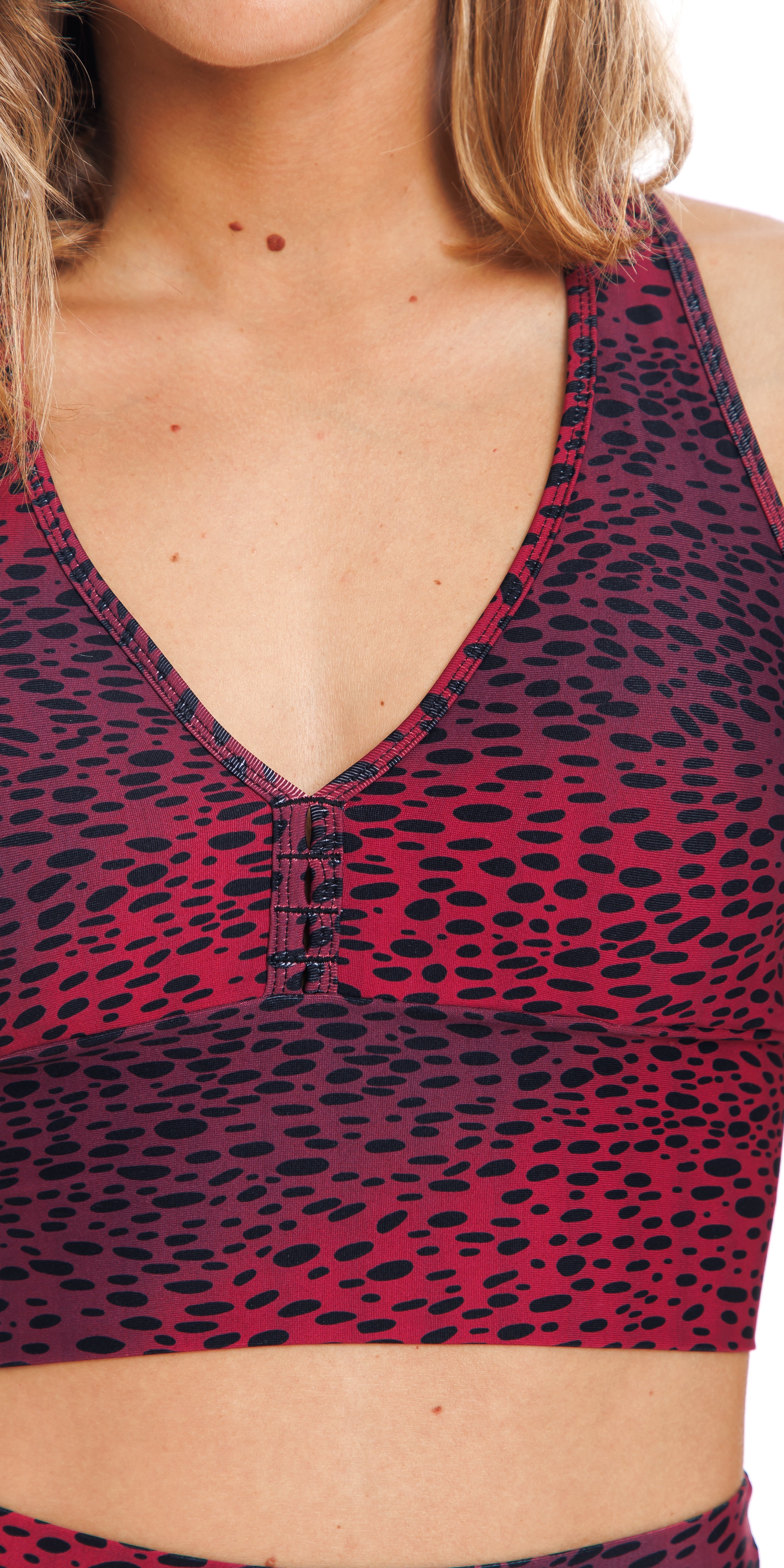 Carra Lee Collective Bra Merlot Eco Racer Back Bra