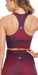 Carra Lee Collective Bra Merlot Eco Racer Back Bra
