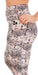 Carra Lee Collective Gym Leggings Python Eco Capri Leggings with Pockets