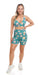 Carra Lee Collective Gym Shorts Evergreen Midi Shorts with Pockets
