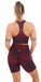 Carra Lee Collective Gym Shorts Merlot Eco Sculpt Midi Shorts