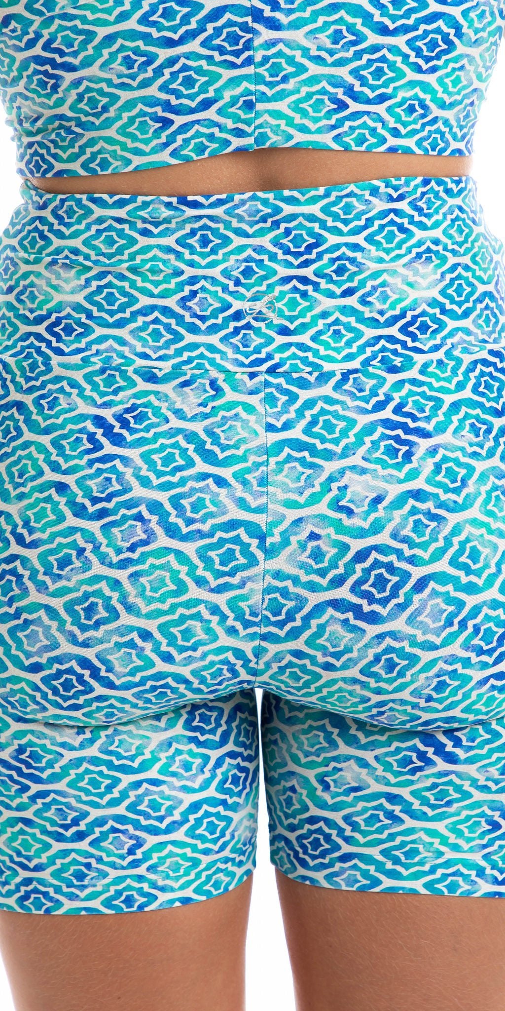 Carra Lee Collective Gym Shorts Mermaid Eco Midi with Pockets