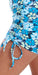 Carra Lee Collective Gym Shorts Ocean Bloom Eco Bootie Shorts