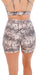 Carra Lee Collective Gym Shorts Python Eco Midi Shorts with Pockets