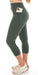 Carra Lee Collective leggings Forest Body Luxe 7/8 Leggings with Pockets