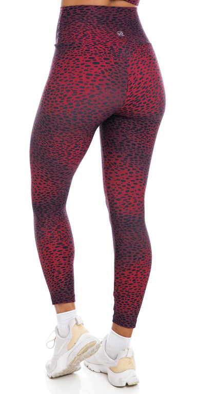 Carra Lee Collective leggings Merlot Eco Ultra High Waist 7/8 Leggings