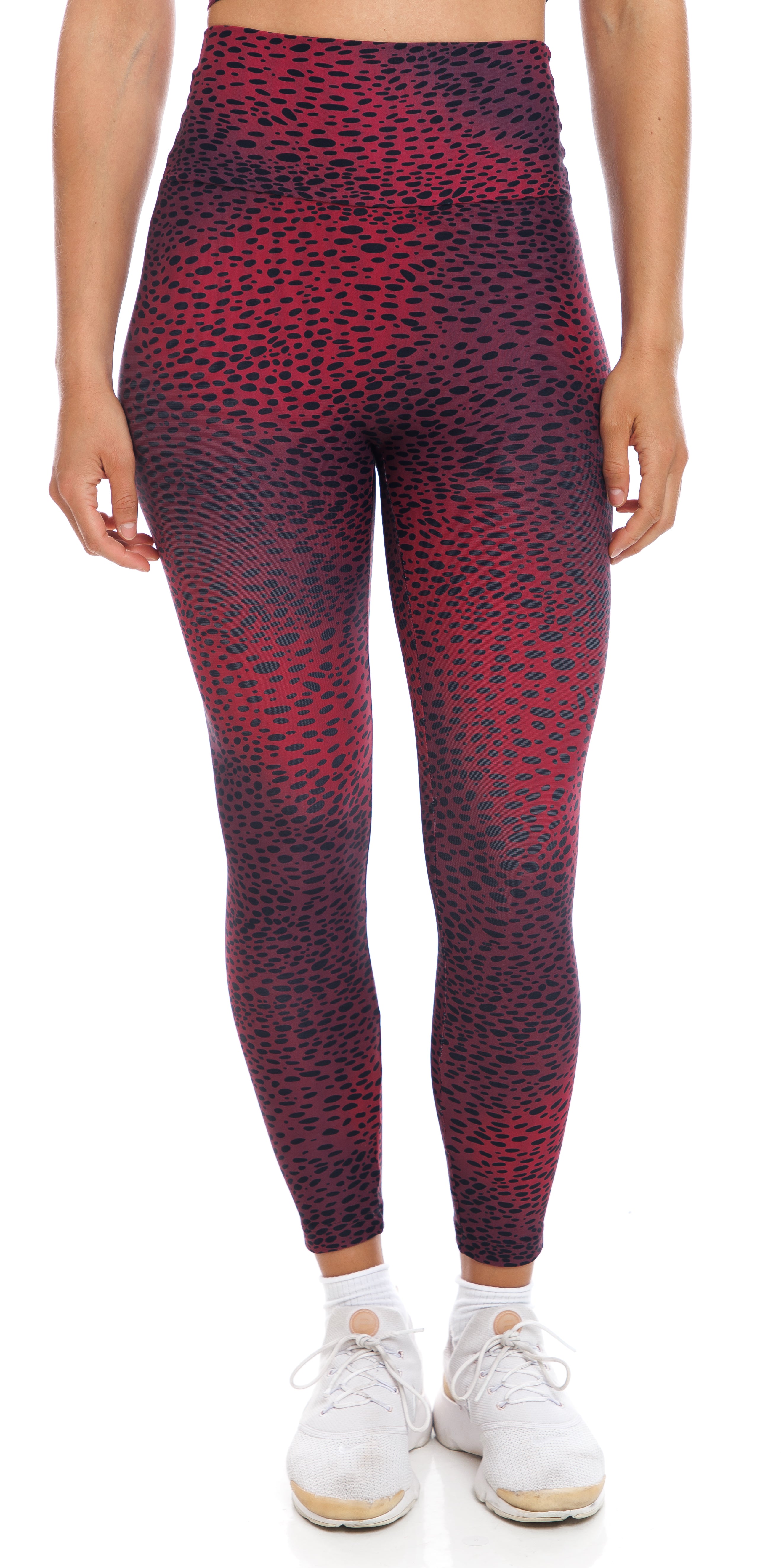 Carra Lee Collective leggings Merlot Eco Ultra High Waist 7/8 Leggings