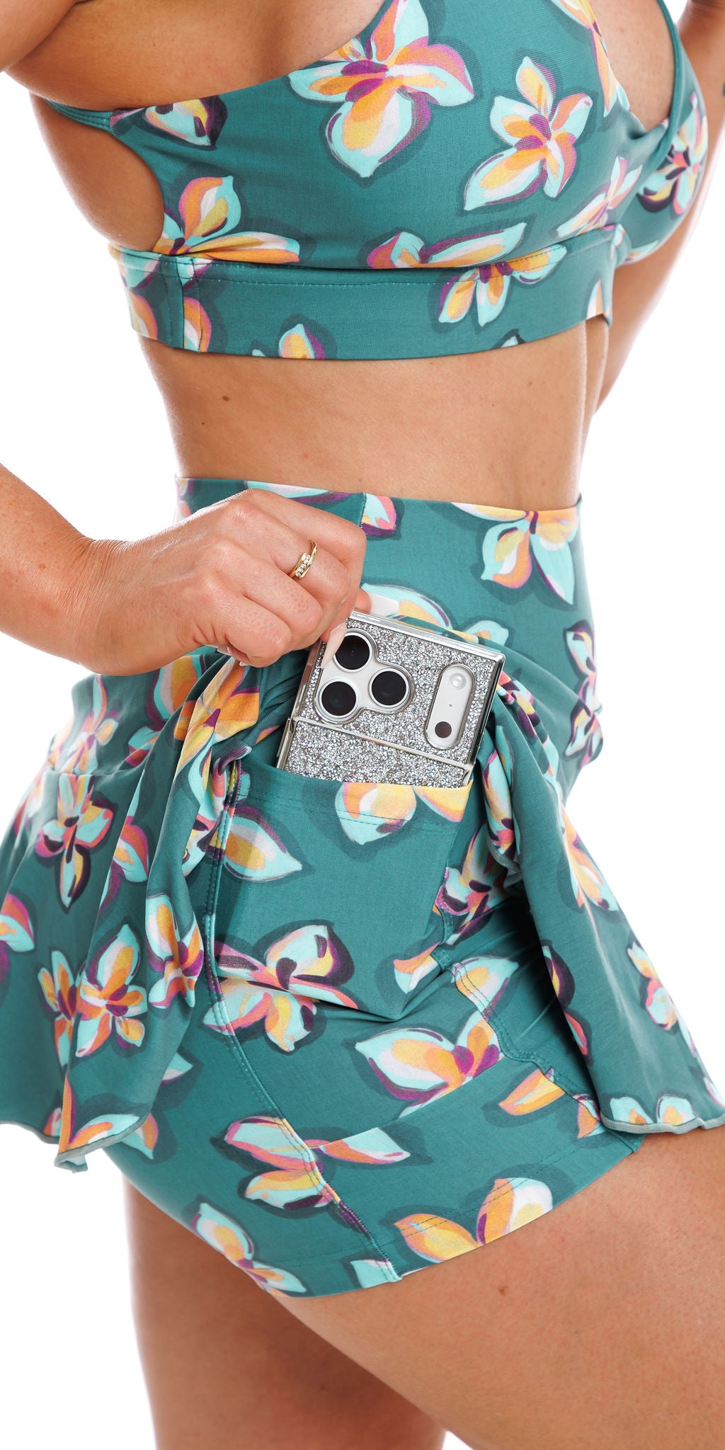 Carra Lee Collective skort Evergreen Eco Skort with Pockets