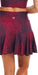 Carra Lee Collective Skort Merlot Eco Long Skort with Pockets
