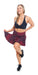 Carra Lee Collective Skort Merlot Eco Long Skort with Pockets