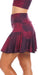 Carra Lee Collective Skort Merlot Eco Long Skort with Pockets