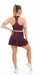 Carra Lee Collective Skort Merlot Eco Skort with Pockets