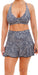 Carra Lee Collective Skort Midnight Leopard Eco Skort with Pockets