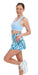 Carra Lee Collective Skort Ocean Bloom Eco Skort with Pockets