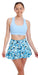 Carra Lee Collective Skort Ocean Bloom Eco Skort with Pockets