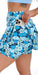 Carra Lee Collective Skort Ocean Bloom Long Skort with Pockets