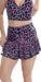 Carra Lee Collective Skort Pink Leopard Skort