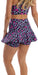 Carra Lee Collective Skort Pink Leopard Skort with Pockets