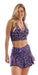Carra Lee Collective Skort Pink Leopard Skort with Pockets