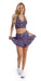 Carra Lee Collective Skort Pink Leopard Skort with Pockets