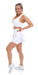 Carra Lee Collective Skort White Eco Long Skort with Pockets