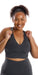 Carra Lee Collective Sports Bra Liquorice Body Luxe Racer Back Bra