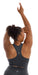 Carra Lee Collective Sports Bra Liquorice Body Luxe Racer Back Bra