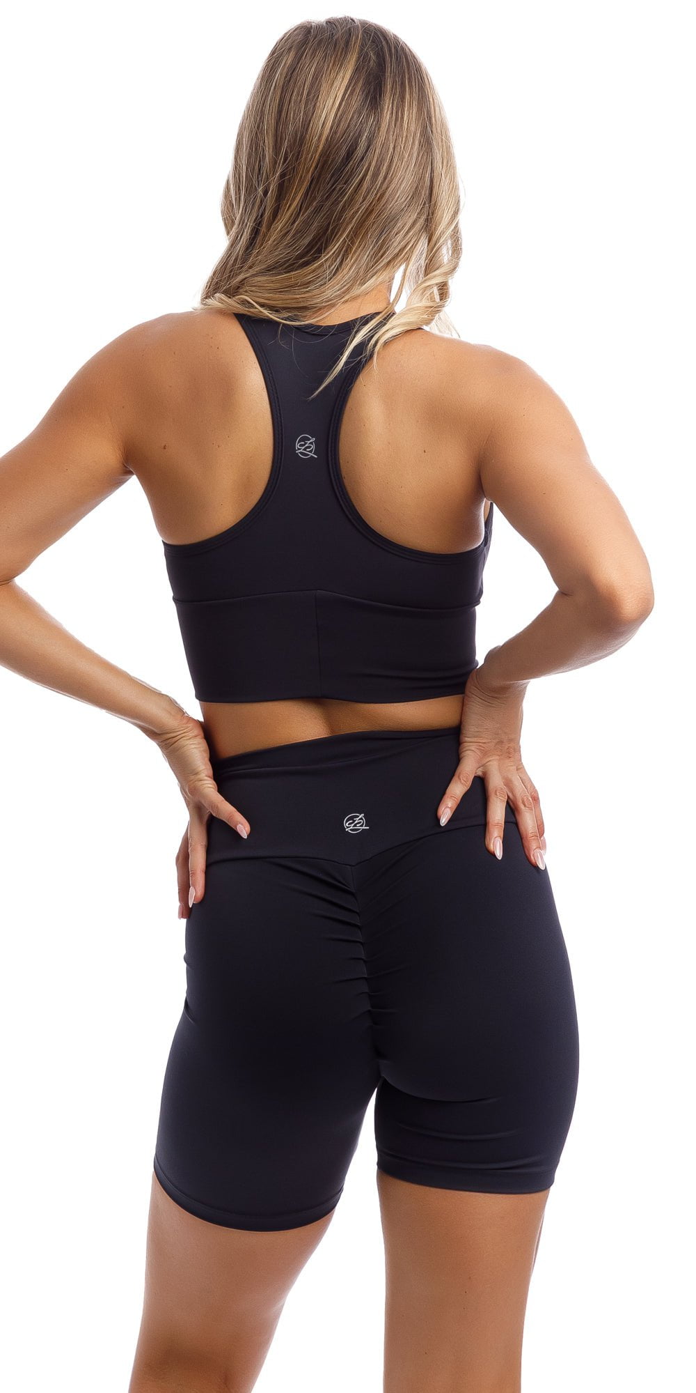 Carra Lee Collective Sports Bra Midnight Body Luxe Racer Back Bra