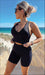Carra Lee Collective Sports Bra Midnight Body Luxe Racer Back Bra