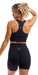 Carra Lee Collective Sports Bra Midnight Body Luxe Racer Back Bra