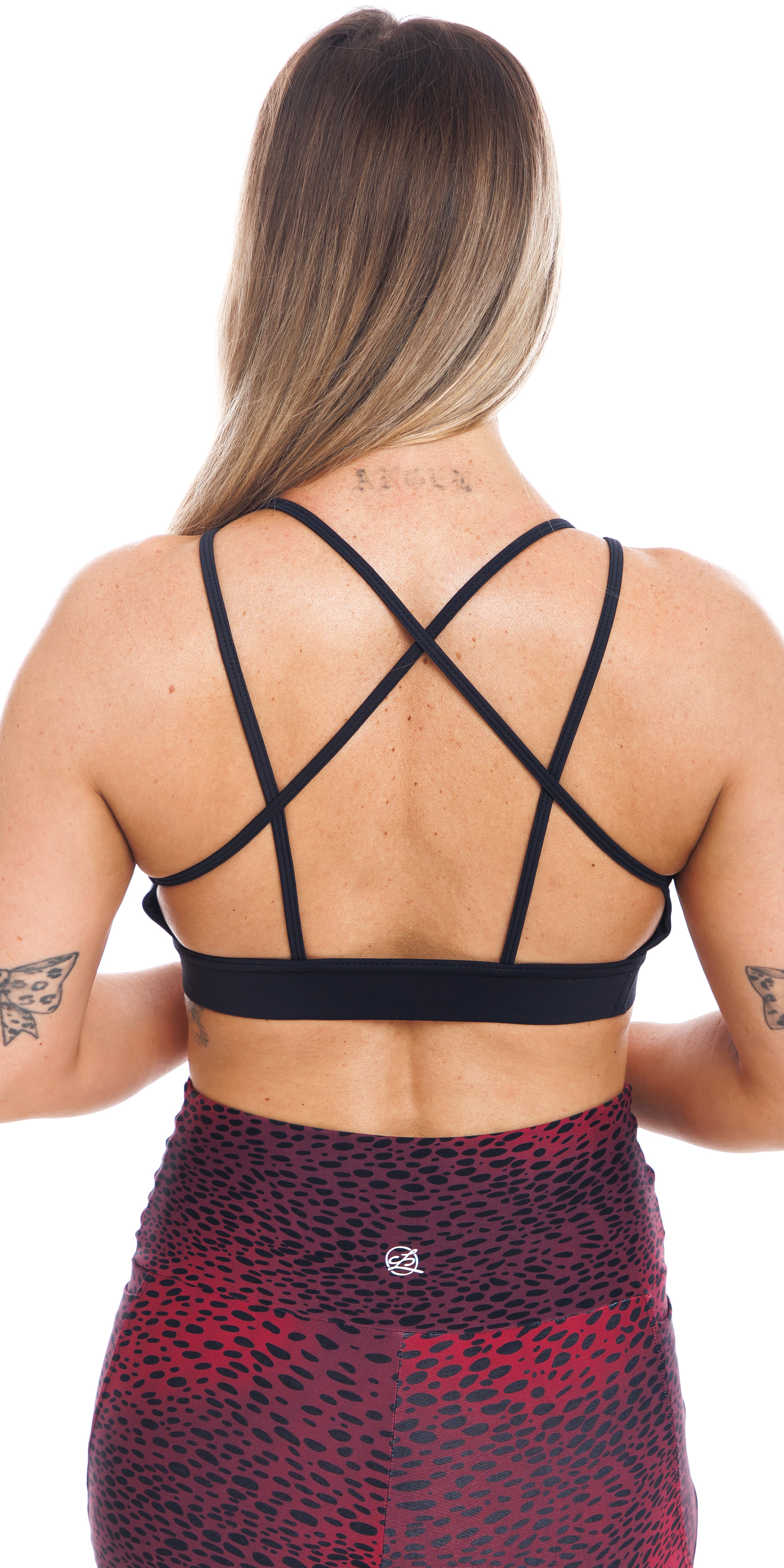 Carra Lee Collective Sports Bra Midnight Eco Diamond Back Bra
