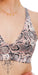 Carra Lee Collective Sports Bra Python Eco Diamond Back Bra