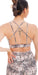 Carra Lee Collective Sports Bra Python Eco Diamond Back Bra