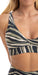 Carra Lee Collective Sports Bra Zebra Eco Diamond Back bra