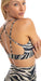 Carra Lee Collective Sports Bra Zebra Eco Diamond Back bra