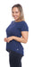 Carra Lee Collective T-Shirt Navy Workout Tee