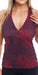 Carra Lee Collective Tank Top Merlot Eco Racer Tankini