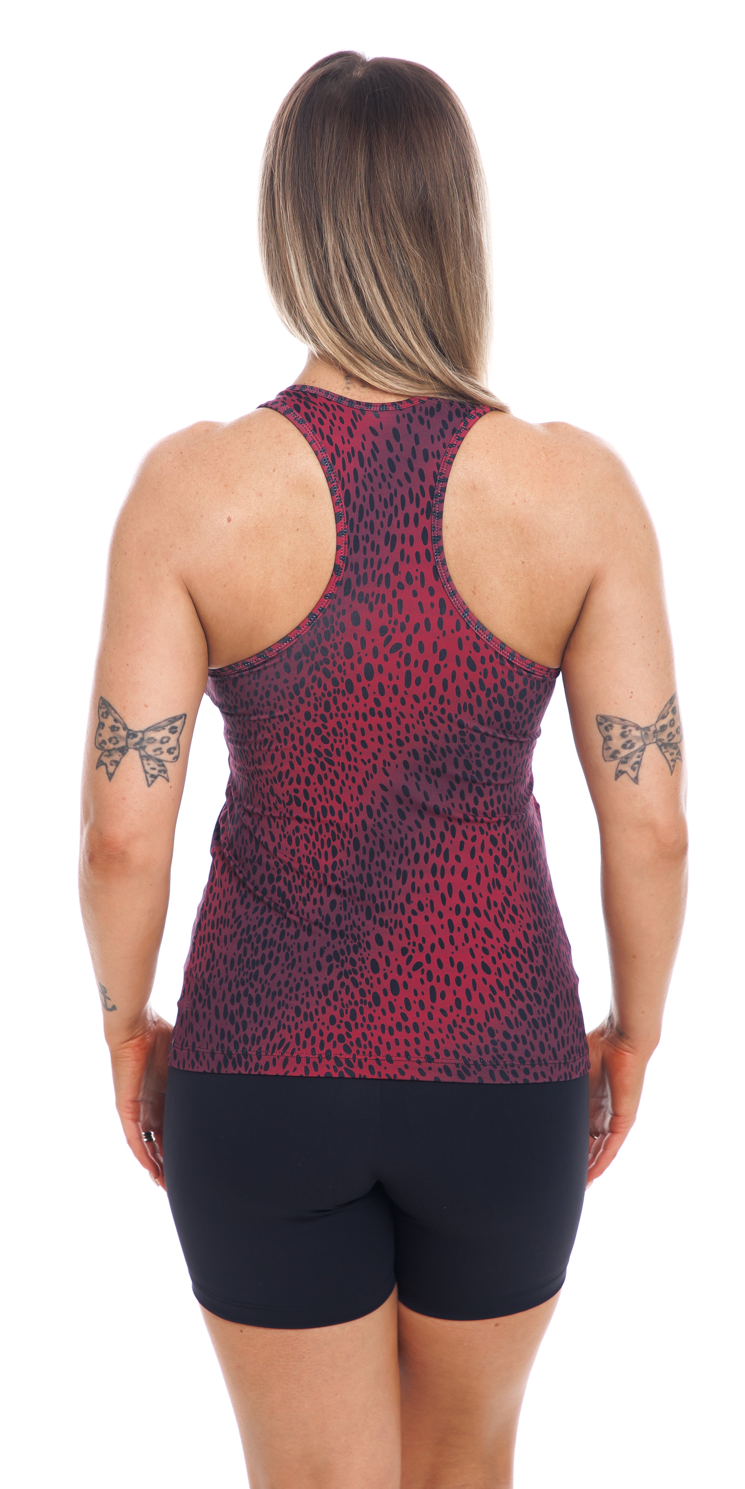 Carra Lee Collective Tank Top Merlot Eco Racer Tankini