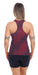 Carra Lee Collective Tank Top Merlot Eco Racer Tankini