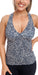 Carra Lee Collective Tank Top Midnight Leopard Eco Racer Tankini