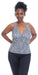 Carra Lee Collective Tank Top Midnight Leopard Eco Racer Tankini