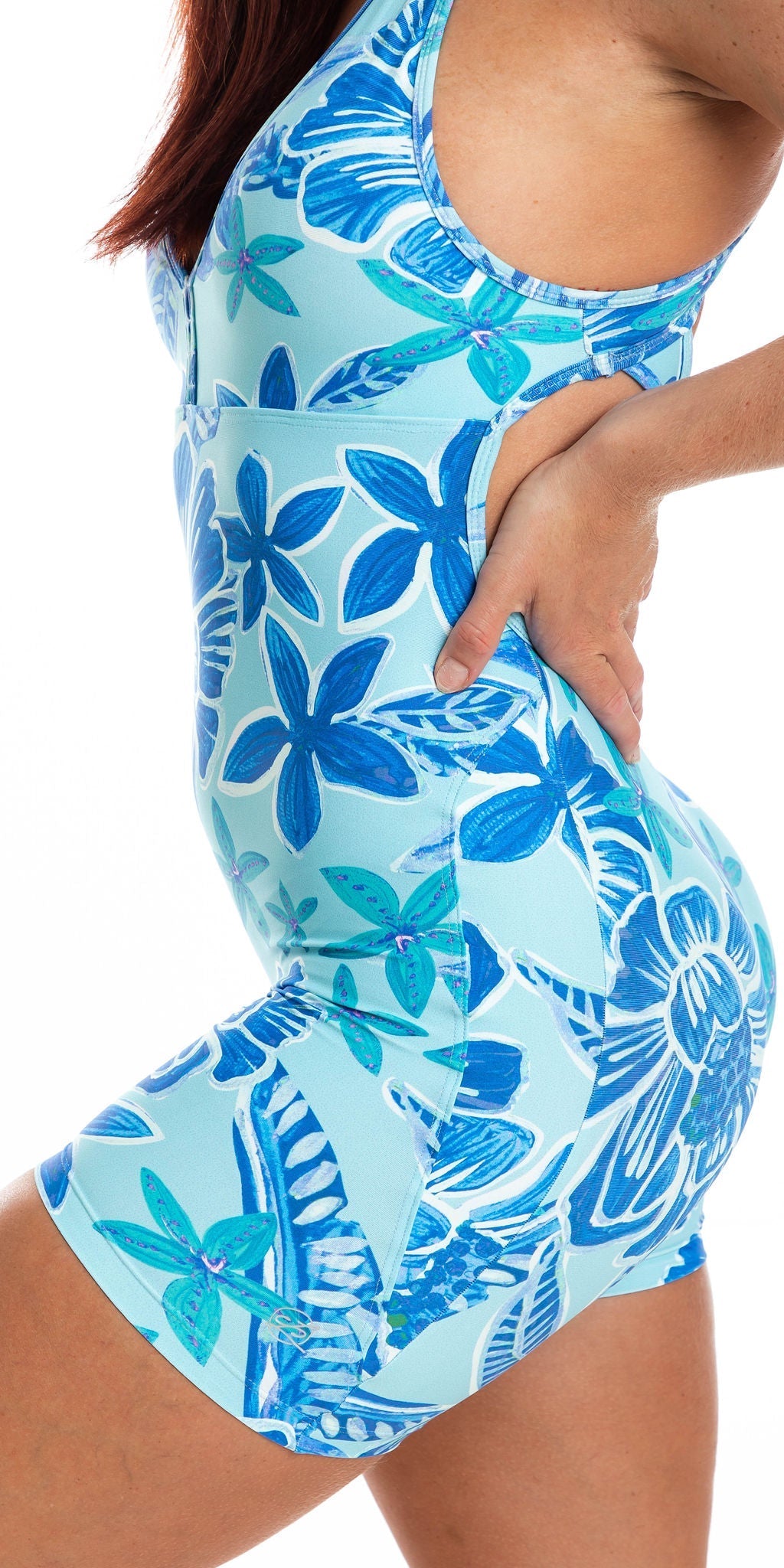 Carra Lee Collective Unitard Paradiso Eco Short Unitard