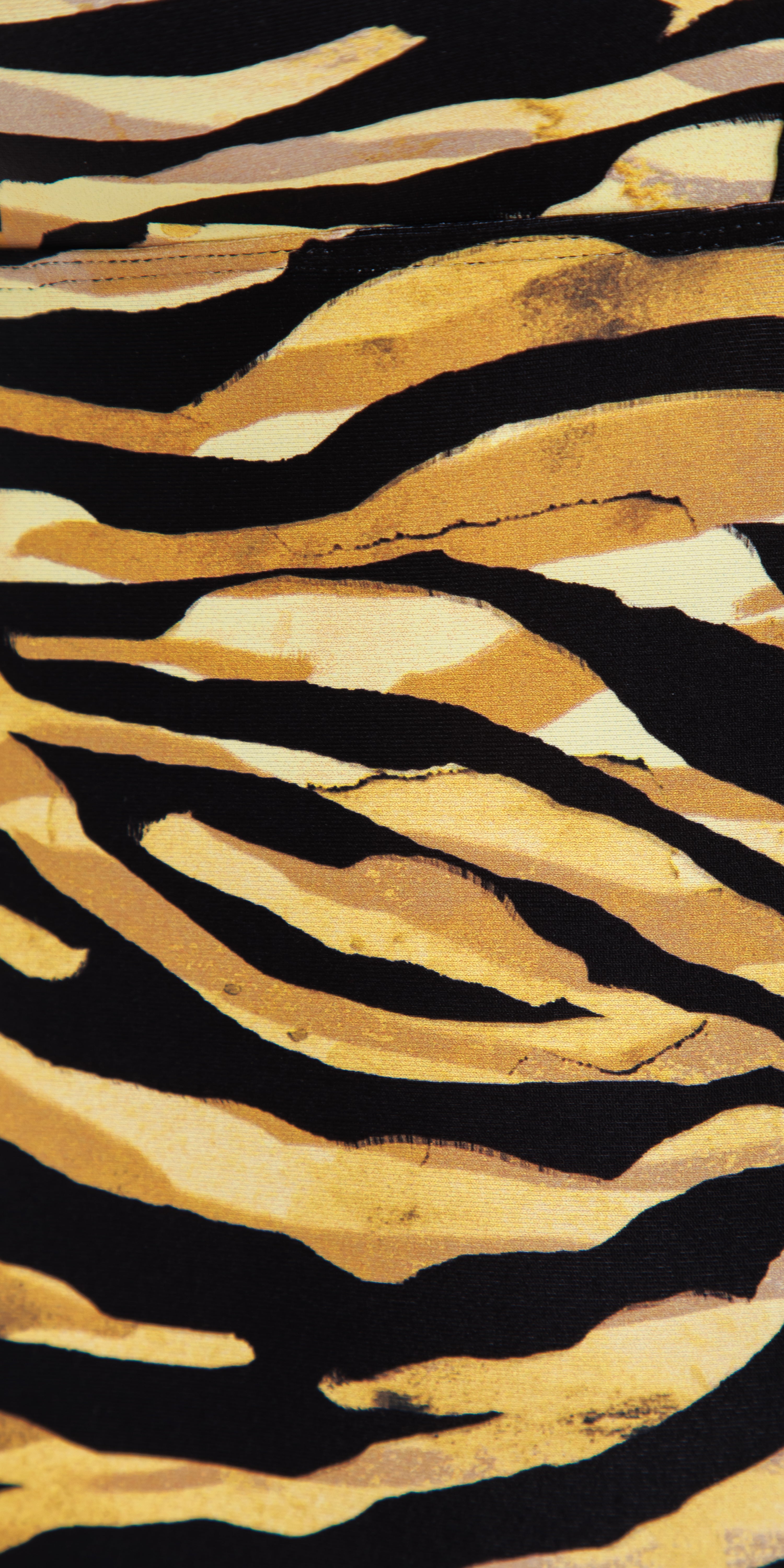 Carra Lee Collective Unitard Tiger Eco Short Unitard