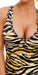 Carra Lee Collective Unitard Tiger Eco Short Unitard