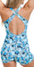 Carra Lee Collective Unitards Ocean Bloom Eco Revolve Short Unitard