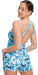 Carra Lee Collective Unitards Ocean Bloom Eco Revolve Short Unitard
