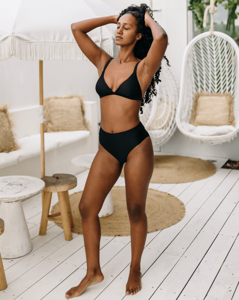 CEACEA Bikini Bottoms Sage Bottom - Luxe Black