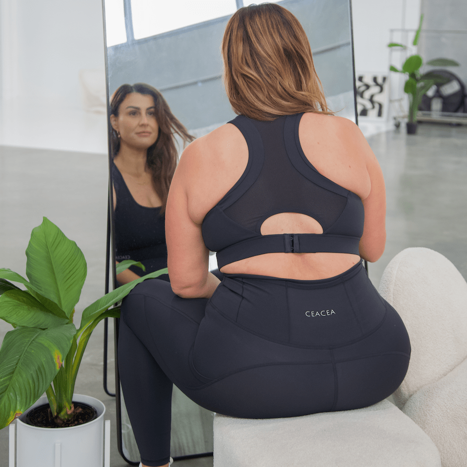 CEACEA Leggings Full Length Leggings - Luxe Black